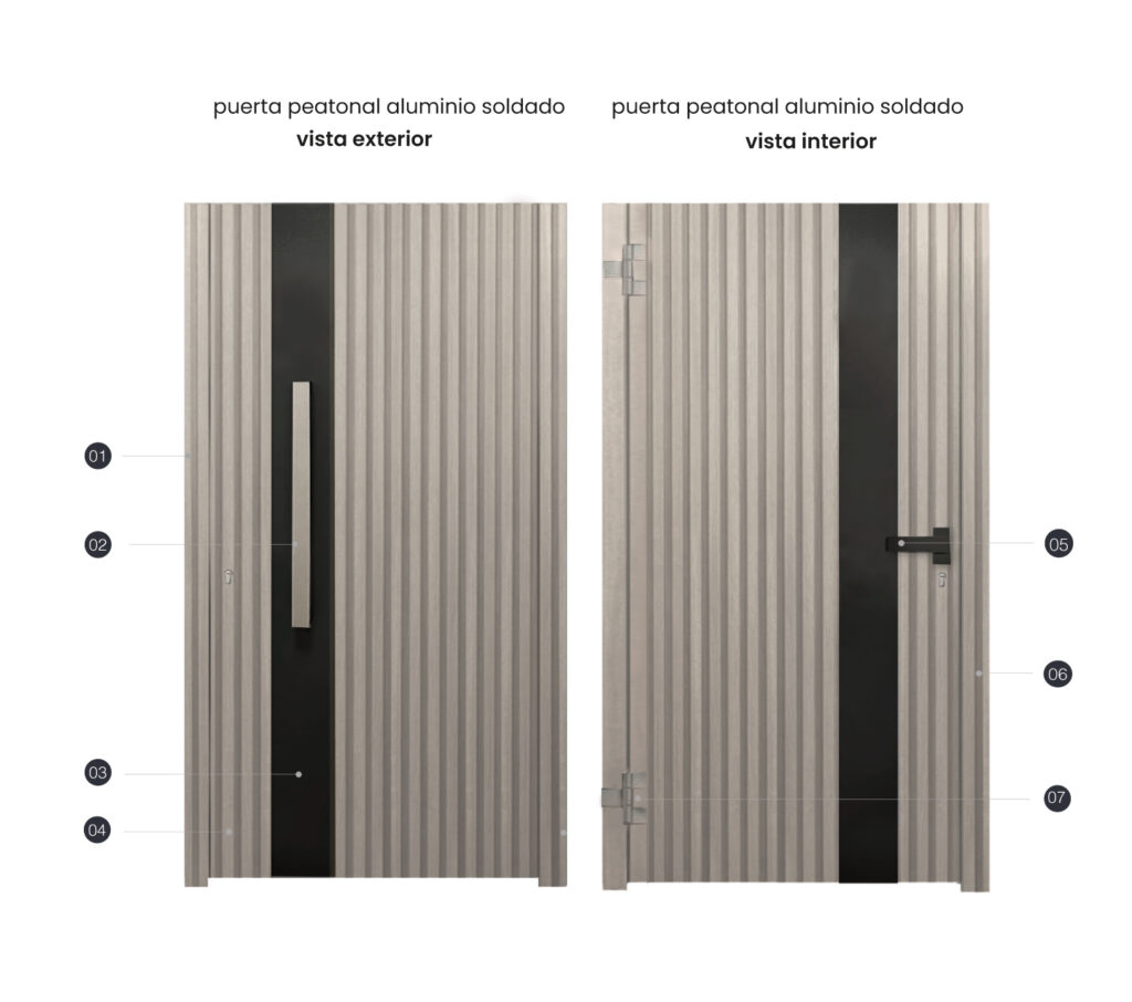 santa barbara puerta peatonal